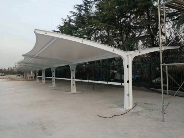 膜结构充电桩是如何来抗风的