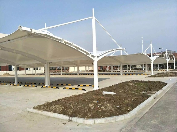 膜结构车棚要怎么控制噪音